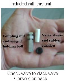 check to clack conversion pak